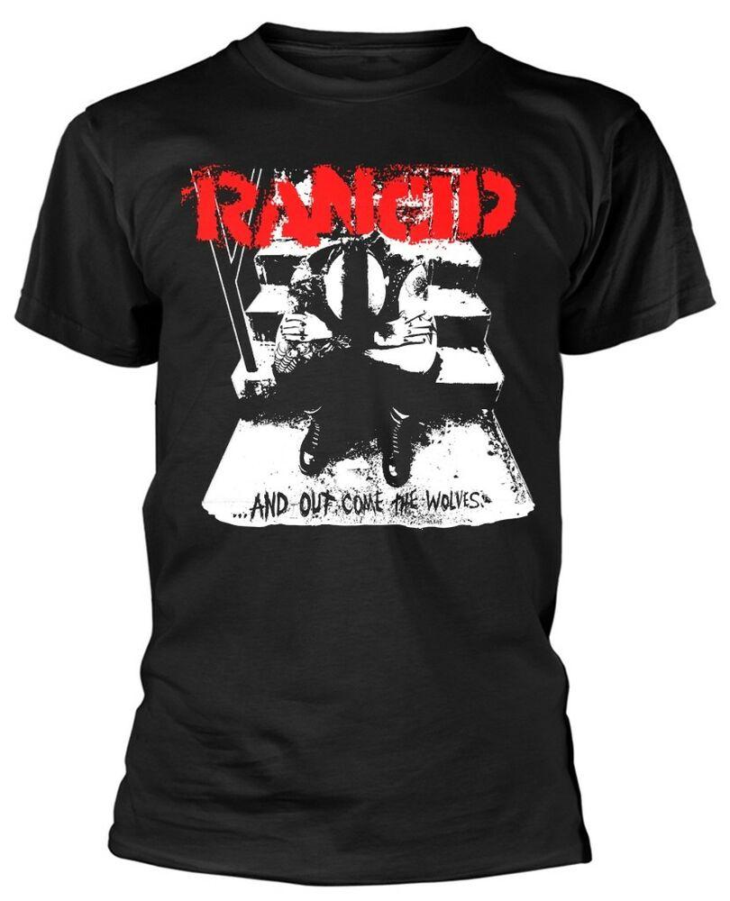 Футболка унисекс Rancid And Out Come The Wolves