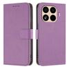For Xiaomi 15T Pro Leather Case Solid Color Phone Cover with Wallet