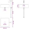Bathroom Furniture Set 2 pcs Grey Sonoma Particleboard
