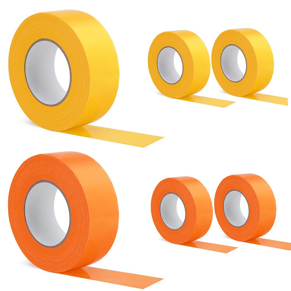 Outdoor Marking Tape Court Marker Visible Weather Resistant Multifunctional Tape For Basketball Stadium Marking Tape 1 Roll/2 Rolls 65.6ft