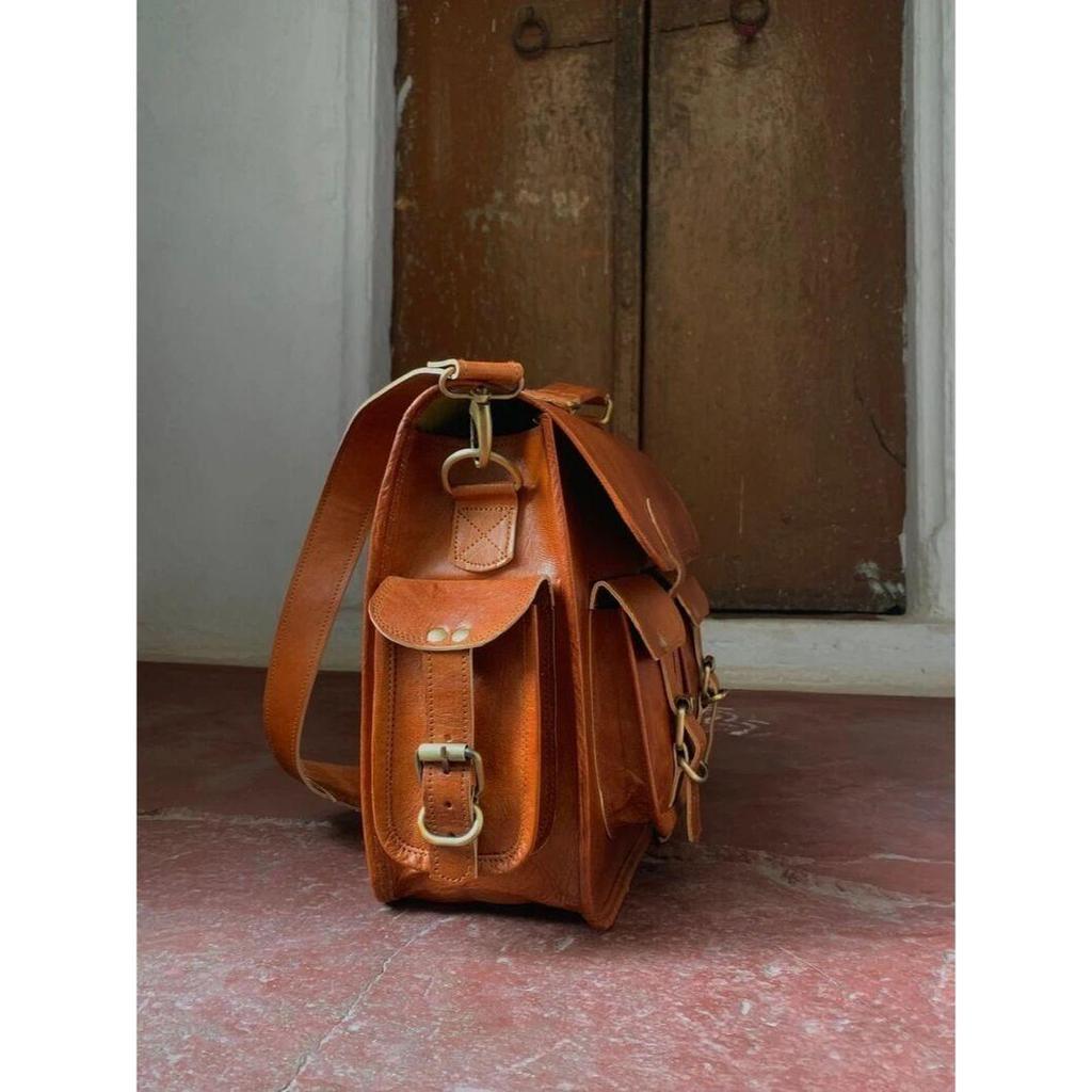 Сумка для ноутбука Кожа Натуральная Портфель Мессенджер Винтаж Мужская Сумка Через Плечо Мужская