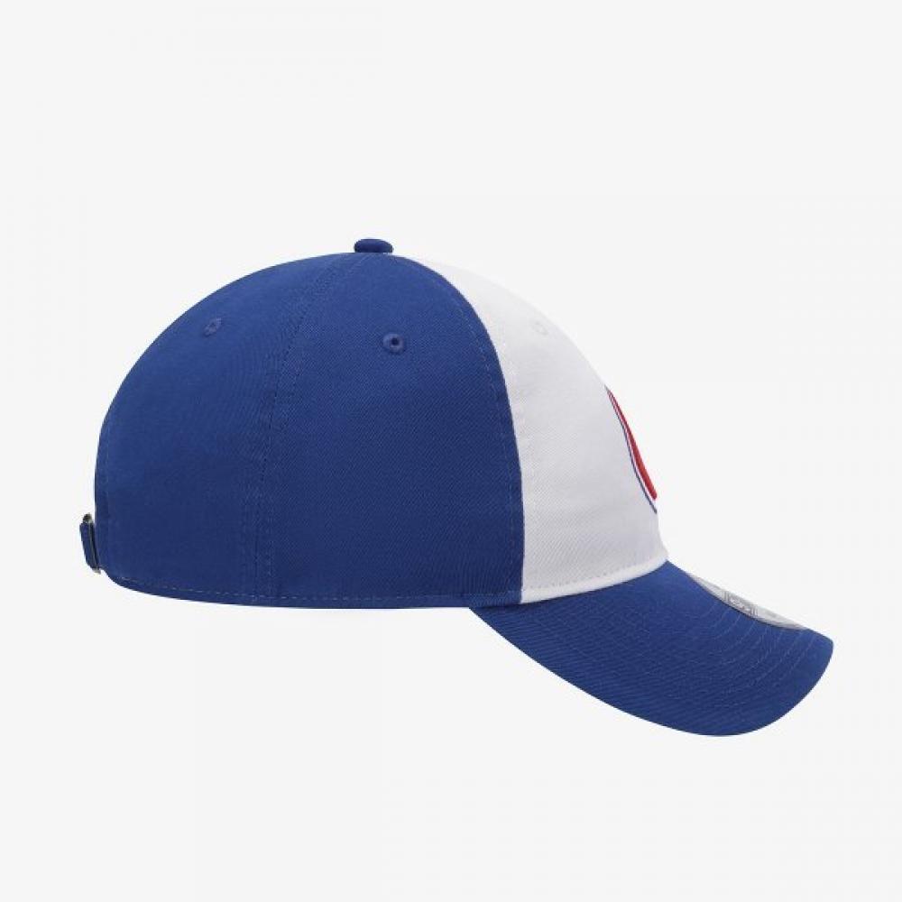 Кепка New Era Atlanta Braves без структуры Оптический белый   Светло-синий 15131666