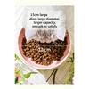 Flower Shape Ceramic Elevated Cat Bowl Puppy Dog Food Water Snack Bowl For The Cat Raised Cat Dish Feeder Drinker Pet Supplies