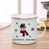 Christmas Print Enamel Mug Creative Coffee Cup Cupshe Drinkware Unusual Tea Cup Mugs Coffee Cups Personalized Gift Beer Travel