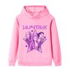Autumn Winter Kpop Demon Hunters Pattern Hoodies Fashionable Casual Warm Sports Long Sleeved Children's Boy and Girl Kids Unisex Hooded Sweatshirts