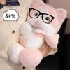 Calico Realistic Cat Plush Toy Soft Stuffed Animal For Girls And Birthday Gifts