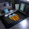 1PC rug Valencia Crest Design Carpet, Chair Rug,Area Rug for Office Bedroom living rooms bedroom, Doormat decor Christmas fan gifts