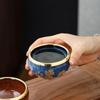 Керамическая чайная чашка из цзюньской керамики, обожженная в печи