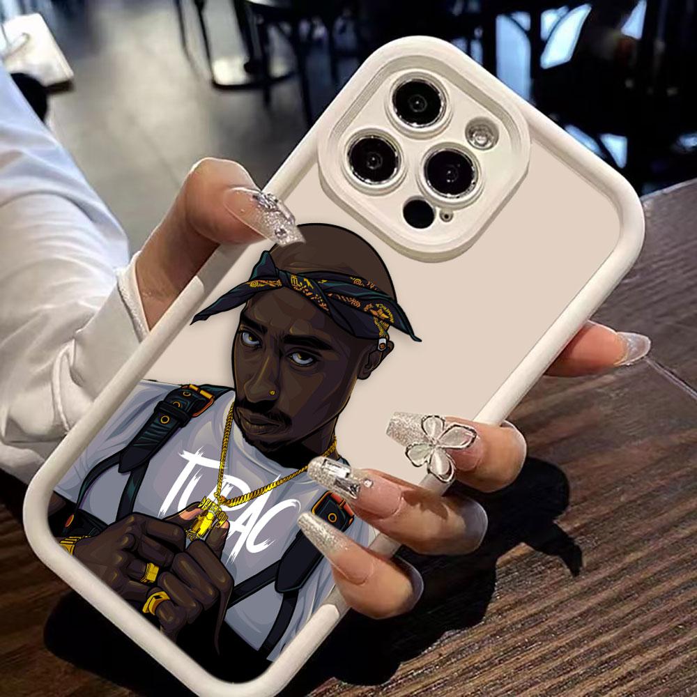 Чехол для телефона Rap 2pac-C T-Tupac Shakur Для Realme 16 15 15T 7 7I 8 8I 9 11 12 13 14 5 5I 6 6I 5S NARZO 50 50A 50I Чехол Оболочка