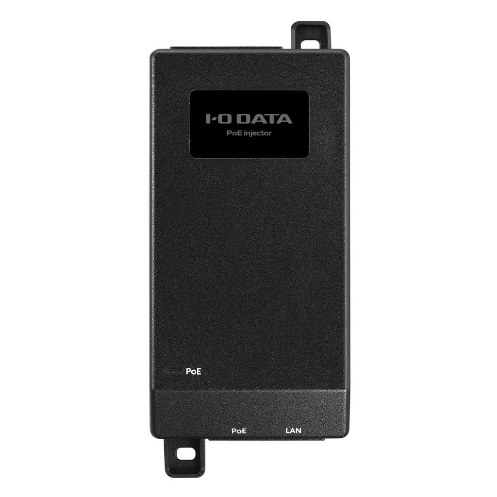 Инжектор PoE IODATA, совместимый с Gigabit, совместимый с 30 Вт, блок питания, настенный монтаж, встроенный IEEE802.3at