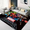 1 шт. Коврик для пола Marvel Мстители Супергерои, Нескользящий коврик, Дизайн с персонажами мультфильмов, Мягкий велюр, Декор для комнаты, Моющийся