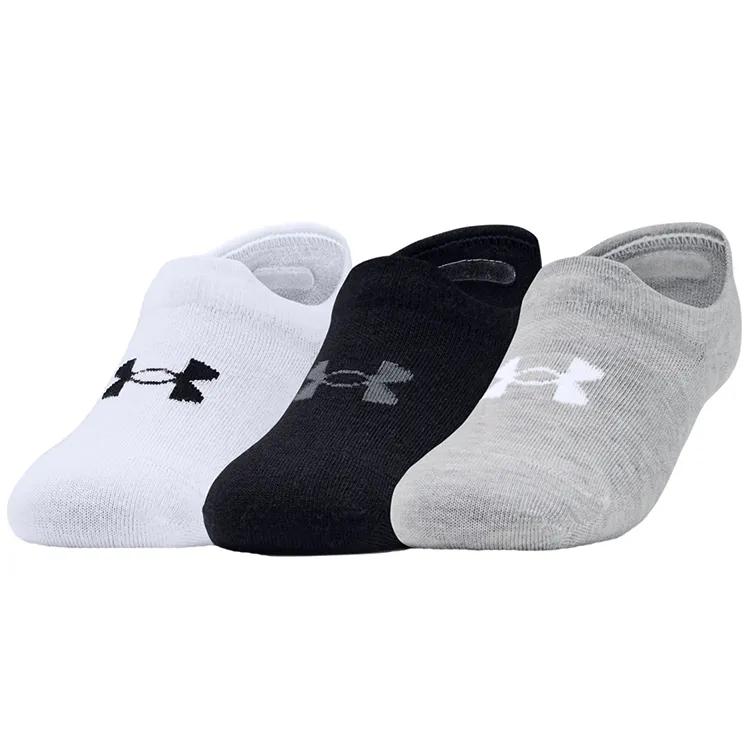 Under Armour Ankle Socks Unisex 3 Pack Couple's (Unisex) Ankle Socks 1351784 100