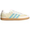 Men's Sneakers Adidas Originals SAMBA OG German Army Trainers Unisex Low Top Sandstorm/Textured Yellow/Jade