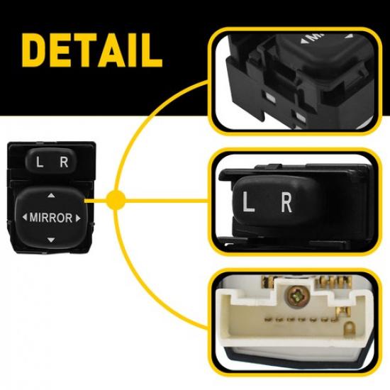 Power Mirror Switch For Toyota 2001-2012 RAV4 2009-2013 Toyota Corolla Highlande