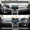 Car Dashmat Brown Leather Dashboard Cover Suede Leather Dash Mat Pad Sunshade Accessories for BYD KING Destroyer 05 -2025