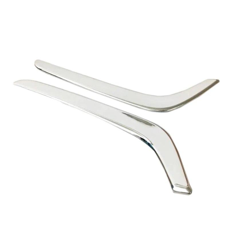 Accessories Outer Front Fog Light Lamp Eyelid Cover Decor Trim ABS For Honda CR-V 2017 2018