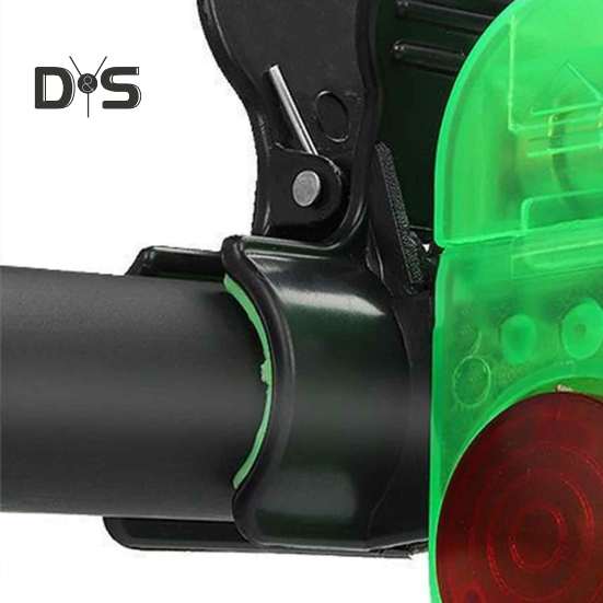 2 шт. Сигнализатор поклевки для рыбалки с силиконовым зажимом 80 дБ, ночной сигнализатор поклевки, светочувствительный электронный индикатор поклевки, датчик удара, светодиодная лампа для рыбалки