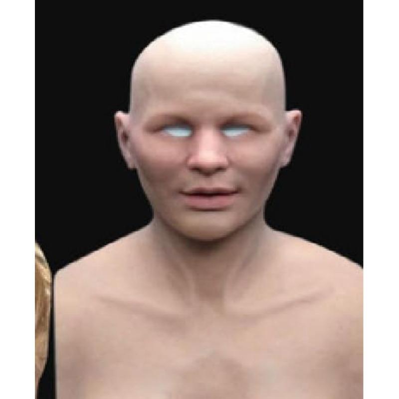 Realistic Handsome Young Man Mask Old Lady Mask - Perfect for Halloween and Cosplay Costume