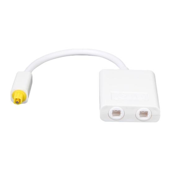 ENK 1 вход 2 выхода Цифровой оптический аудио сплиттер Адаптерный кабель для DVD-плеера, усилителя