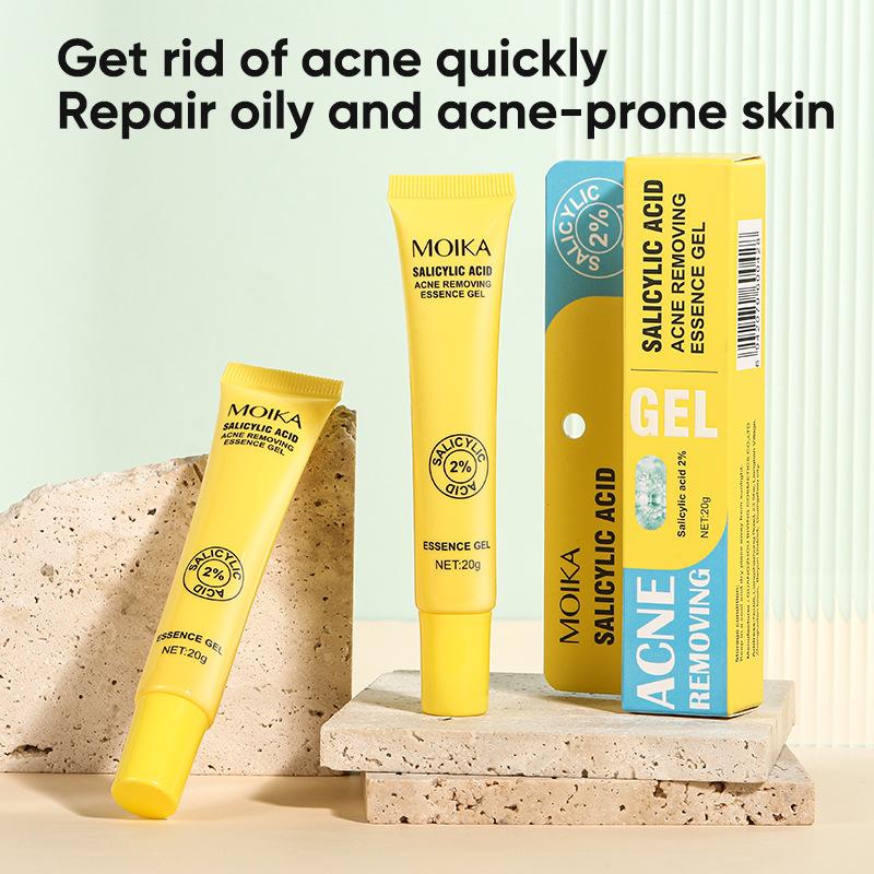 Salicylic Acid Acne Treatment Gel - Face Spot Repair Gel for Men Women, Skin Care Essence