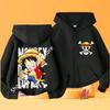 Толстовка на молнии с принтом Луффи из аниме One Piece