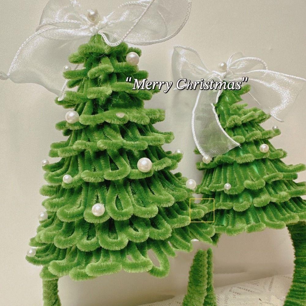 Twisted Twisting Stick Headband Material Face Washing Christmas Tree Hair Hoop Material Girls