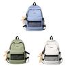 Luo Unisex College Backpack With Nylon And Trendy Printed Design For School