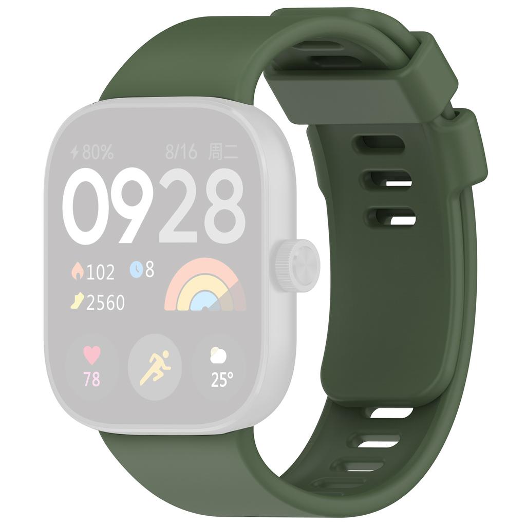 For Xiaomi Redmi Watch 4 Silicone Watch Band Adjustable Wrist Strap