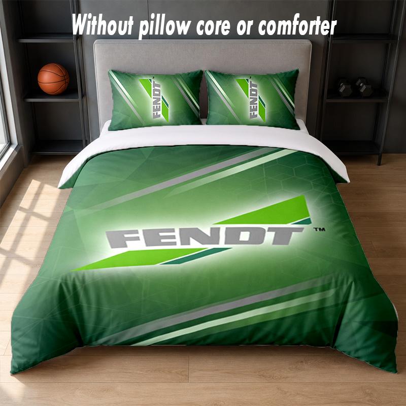 Fendt Design Bed Bedding Set 1 Duvet Cover + 2 Pillowcases Soft Breathable Household Bed Linens