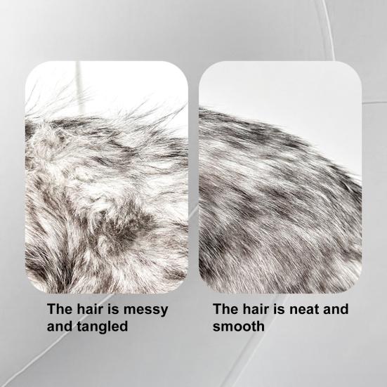 Щетка для вычесывания шерсти для собак с длинной шерстью, кошек, грабли для удаления подшерстка, для распутывания спутанной шерсти и колтунов, принадлежности для ухода за домашними животными