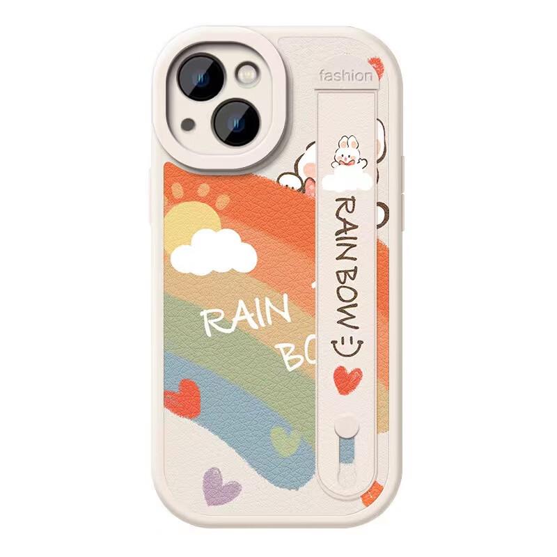 Zitai Радужный ремешок на запястье Чехол для iPhone с подставкой