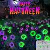 Waterproof Scary Eyeball Swaying Solar Garden Lights Halloween Outdoor Decorations Solar Pathway Yard Lights for Lawn Party