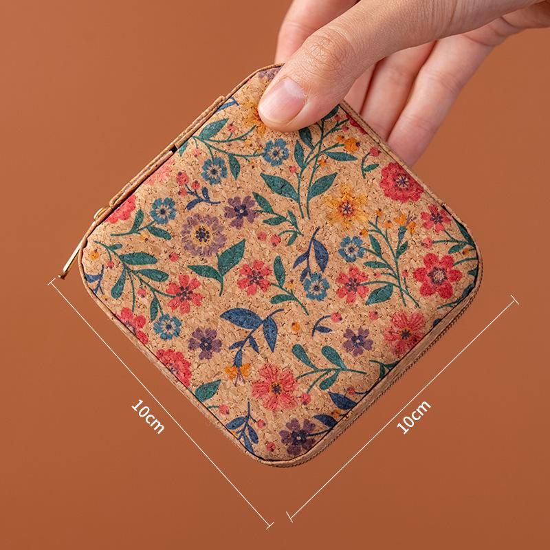 Ретро Легкая Роскошь Портативная Коробка для Хранения Ювелирных Изделий для Колец и Ожерелий