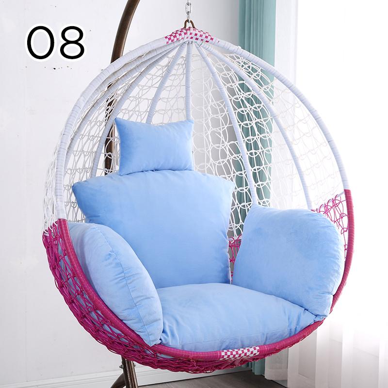 Чехол на подушку S/L Swing, ненаполненный, для подвесной корзины, для стула, для дома, патио, сада, шезлонга, наволочка (Нет свинга, нет заполнения)