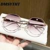 Округлость Металлическая оправа Женские Мужские Очки Трендовые Безободковые Пресбиопия Женские С Принтом Очки для Дальнозоркости
