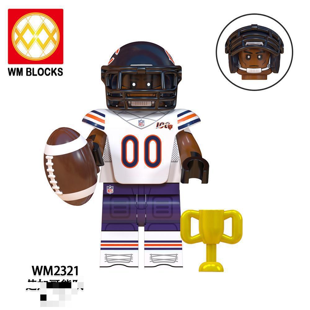 WM6135-2326 Rugby Series Puzzle Assembly Building Blocks Toy