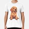 Cute Golden Retriever Premium T-Shirt S To 5XL Made In the AU/USA T-Shirt