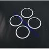 For BMW X2 F39 2018   Car Accessories  ABS Chrome Speaker Cover Interior Trim Side Door Stereo Bezel Collar Ring Garnish