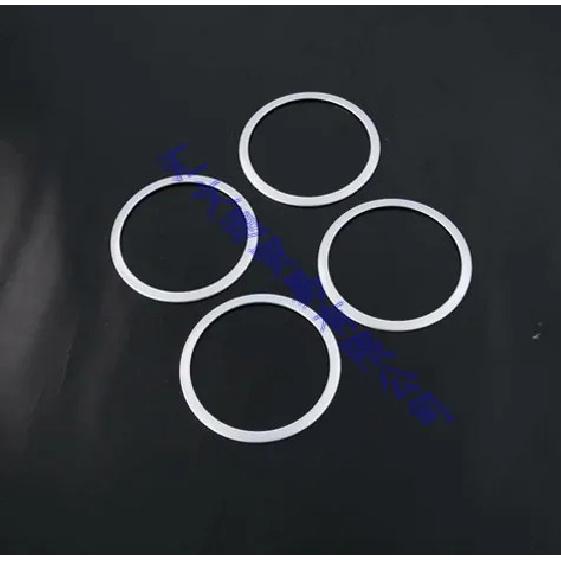 For BMW X2 F39 2018 Car Accessories ABS Chrome Speaker Cover Interior Trim Side Door Stereo Bezel Collar Ring Garnish
