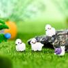 2PCS/4PCS Succulent Ornaments Sheep Baby Ornaments Diy Material Moss Microlandscape Indoor And Outdoor Garden Ornaments