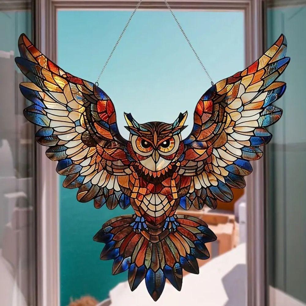 Gothic Bat Window Hanging Ornament Contemporary Bat Hanger Pendant  Window Panel