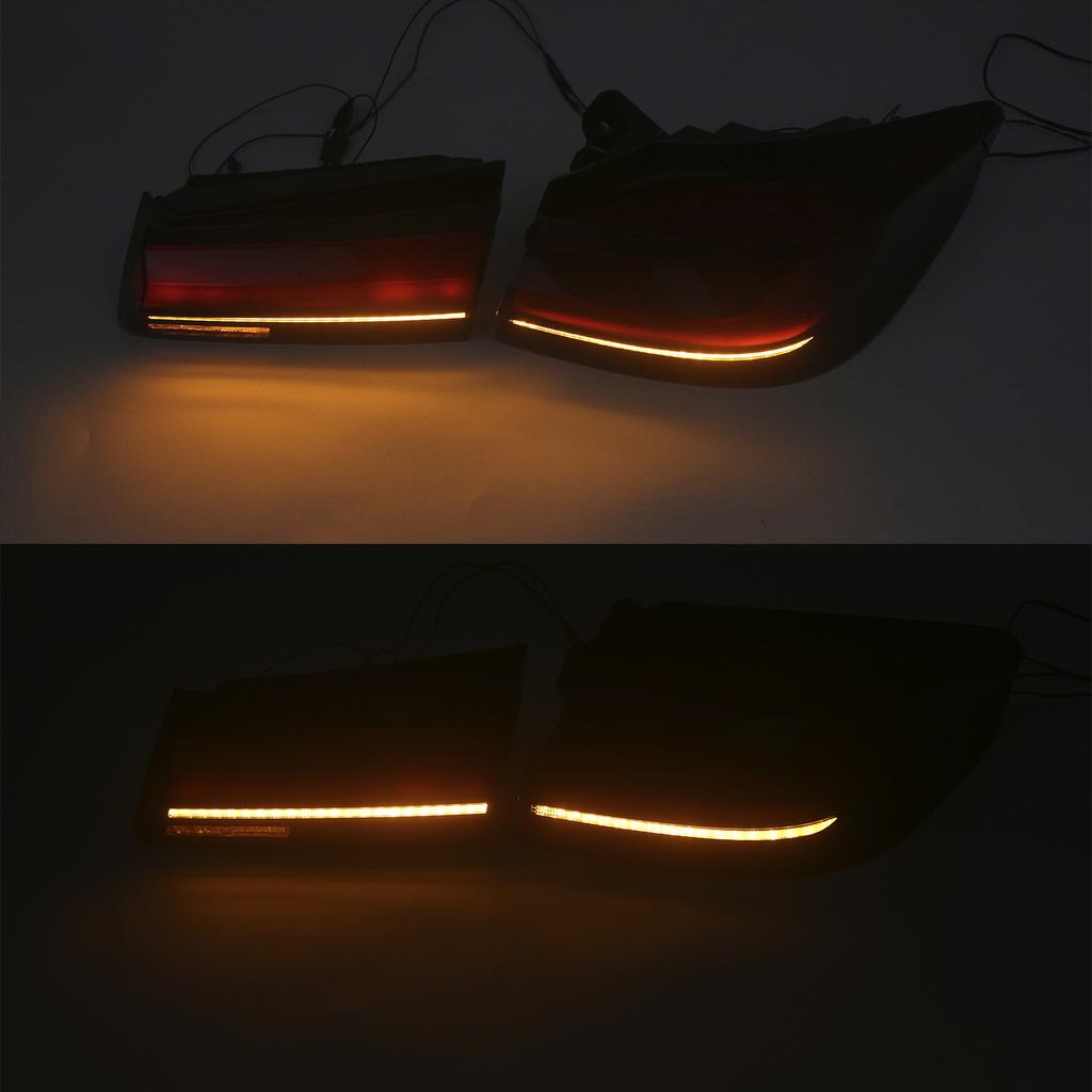 L&R Red LED Tail Lights Rear Lamp Assembly For BMW 5 Series G30 G38 2018-2020