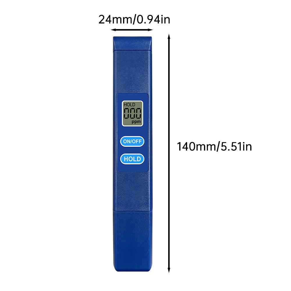 Цифровой тестер качества воды TDS PH-метр 0,01 pH Высокоточный PH-метр 0-9990 ppm Анализатор чистоты воды Монитор Фильтр