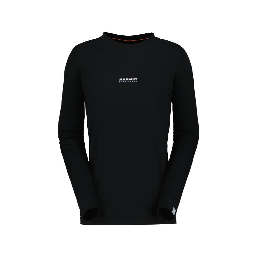 Футболки с длинными рукавами с принтом логотипа QD Asian Fit с принтом логотипа AF Men [Mammut] Футболки мужские/QD