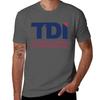 New Tdi Logo Tshirt Holiday Casual Short Sleeve Top Tshirt