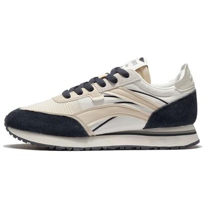 Кроссовки женские Li Ning Wind Rider Durable Breathable Low Top с дышащими вставками Серый Черный AGCR196-13