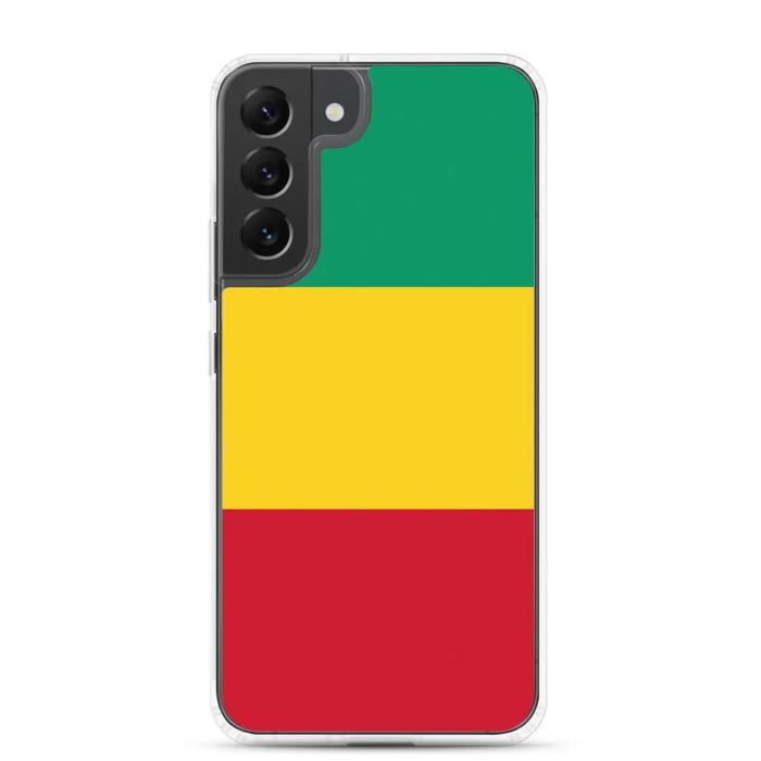 Coque Téléphone Drapeau Guinée - Samsung Galaxy S22 Ultra