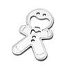 Magnetic Beer Bottle Opener Cute Gingerbread Man Shape Zinc Alloy Flat Bottle Opener for Bartender
