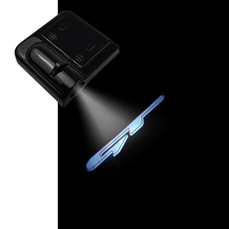 AABIZ1 1PCS For GT Hyundai Kia Ceed Forte RIO STINGER Seltos K3 K5 Sorento Logo Led Car Door Welcome Lights Laser Projector Decor Lamp