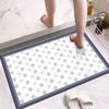 Коврик для ванной комнаты Сильно впитывающий диатомовый коврик для унитаза Нескользящий коврик для ног Ковер для комнаты